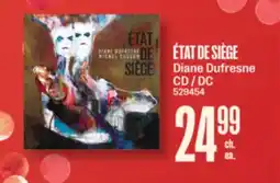 Jean Coutu ÉTAT DE SIÈGE Diane Dufresne offer