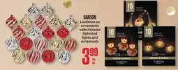 Jean Coutu DANSON Selected lights and ornaments offer