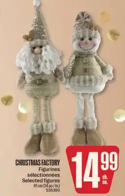 Jean Coutu CHRISTMAS FACTORY Selected figures offer