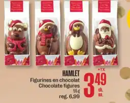 Jean Coutu HAMLET Chocolate figures offer
