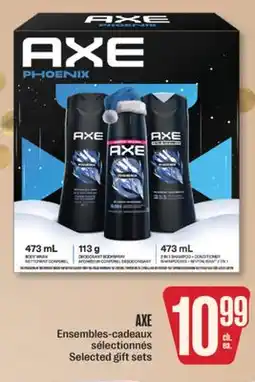 Jean Coutu AXE Selected gift sets offer
