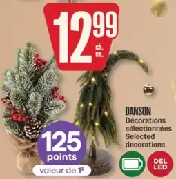 Jean Coutu DANSON Selected decorations offer