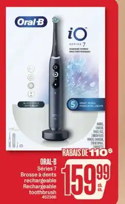 Jean Coutu ORAL-B Rechargeable toothbrush offer