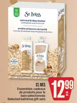 Jean Coutu ST. IVES Selected bathtime gift sets offer