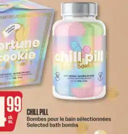 Jean Coutu CHILL PILL Selected bath bombs offer