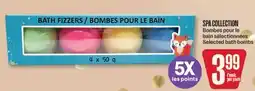 Jean Coutu SPA COLLECTION Selected bath bombs offer