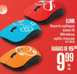 Jean Coutu ELINK Wireless optic mouse offer