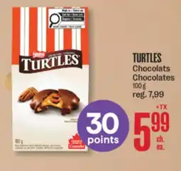 Jean Coutu TURTLES Chocolates offer