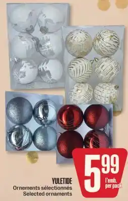 Jean Coutu YULETIDE Selected ornaments offer