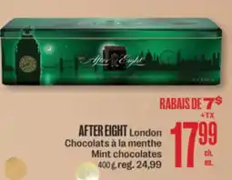 Jean Coutu AFTER EIGHT London Mint chocolates offer