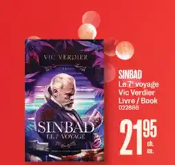 Jean Coutu SINBAD Le 7e voyage Vic Verdier Book offer