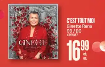 Jean Coutu C'EST TOUT MOI Ginette Reno offer