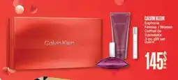 Jean Coutu CALVIN KLEIN Euphoria Women 3-pc. gift set offer