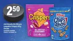 Maxi MINI BISCUITS, 144-200 G OU CRAQUELINS CRISPERS, 145 G CHRISTIE offer