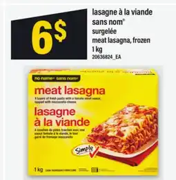 Maxi LASAGNE À LA VIANDE SANS NOM | MEAT LASAGNA, 1 KG offer