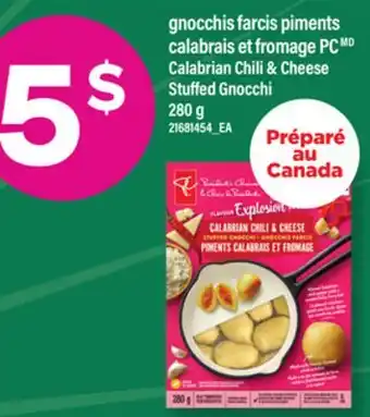 Maxi GNOCCHIS FARCIS PIMENTS CALABRAIS ET FROMAGE PC | CALABRIAN CHILI & CHEESE STUFFED GNOCCHI, 280 G offer