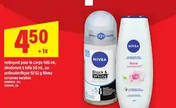 Maxi NETTOYANT POUR LE CORPS 500 ML, DÉODORANT À BILLE, 50 ML OU ANTISUDORIFIQUE, 51/52 G NIVEA offer