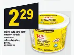 Maxi CRÈME SURE SANS NOM | SOUR CREAM, 500 ML offer