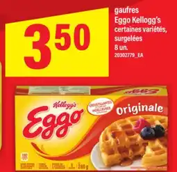 Maxi GAUFRES EGGO KELLOGG'S, 8 UN offer