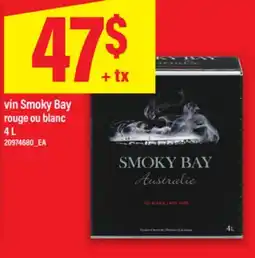 Maxi VIN SMOKY BAY ROUGE OU BLANC, 4 L offer