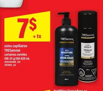 Maxi SOINS CAPILLAIRES TRESEMMÉ, 198-311 G/168-828 ML offer