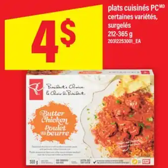 Maxi PLATS CUISINÉS | PC, 212-365 G offer