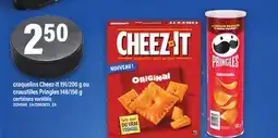 Maxi CRAQUELINS CHEEZ-IT, 191/200 G OU CROUSTILLES PRINGLES, 148/156 G offer