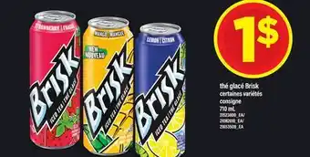 Maxi THÉ GLACÉ BRISK, 710 ML offer