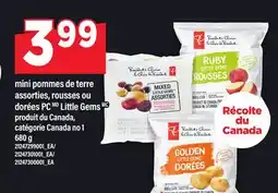 Maxi MINI POMMES DE TERRE ASSORTIES, ROUSSES OU DORÉES PCMD LITTLE GEMS,M 680 G offer