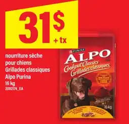 Maxi NOURRITURE SÈCHE POUR CHIENS GRILLADES CLASSIQUES | ALPO PURINA, 16 KG offer