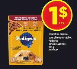 Maxi NOURRITURE HUMIDE POUR CHIENS EN SACHET PEDIGREE, 100 g offer