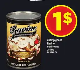 Maxi CHAMPIGNONS | RAVINE MUSHROOMS, 284 ML offer
