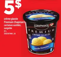 Maxi CRÈME GLACÉE | PREMIUM CHAPMAN'S, 2 L offer