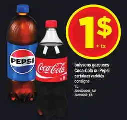 Maxi BOISSONS GAZEUSES COCA-COLA OU PEPSI offer