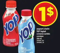 Maxi YOGOURT À BOIRE YOP YOPLAIT, 200 ML offer