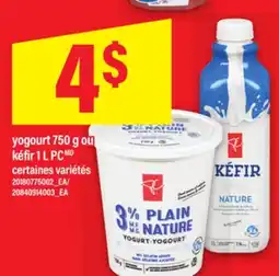 Maxi YOGOURT 750 G OU KÉFIR 1 L PC offer
