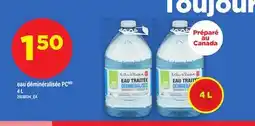 Maxi EAU DÉMINÉRALISÉE PC, 4 L offer