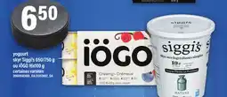Maxi YOGOURT SKYR SIGGI'S, 650/750 G OU IÖGO, 16X100 G offer