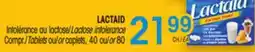 Uniprix LACTAID Intolérance au lactose/Lactose intolerance Compr./Tablets ou/or caplets offer