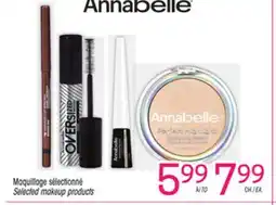 Uniprix ANNABELLE Maquillage sélectionné Selected /makeup products offer