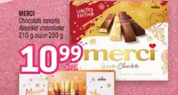 Uniprix MERCI Chocolats assortis/ Assorted chocolates offer