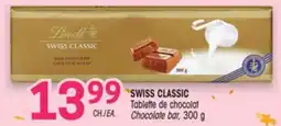 Uniprix SWISS CLASSIC Tablette de chocolat /Chocolate bar offer