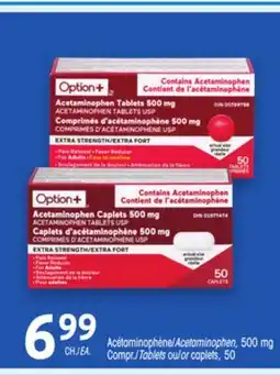 Uniprix OPTION+ Acétaminophène/Acetaminophen offer
