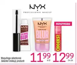 Uniprix NYX Maquillage sélectionné / Selected makeup products offer