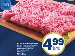 Marché Bonichoix VEAL LEAN MINCED VEAL Format offer