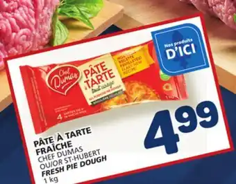 Marché Bonichoix ST-HUBERT FRESH PIE DOUGH offer