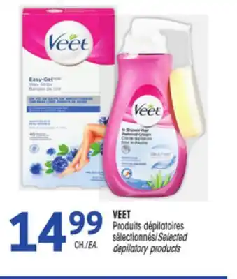 Uniprix VEET Produits dépilatoires sélectionnés/Selected depilatory products offer
