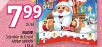 Uniprix KINDER Calendrier de l'avent / Advent calendar offer