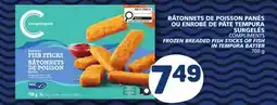Marché Bonichoix COMPLIMENTS FROZEN BREADED FISH STICKS BATTER offer