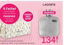 Uniprix LACOSTE Produits sélectionnés/Selected products offer